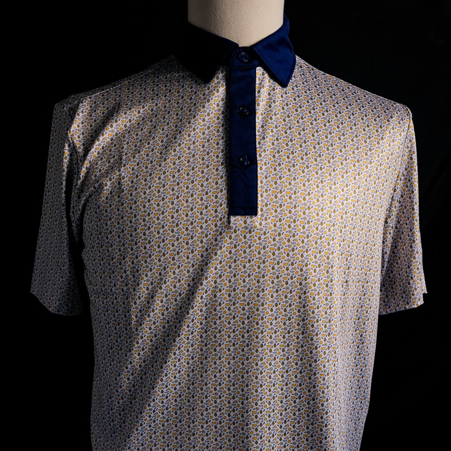 Ode To Arnie Performance Polo Print