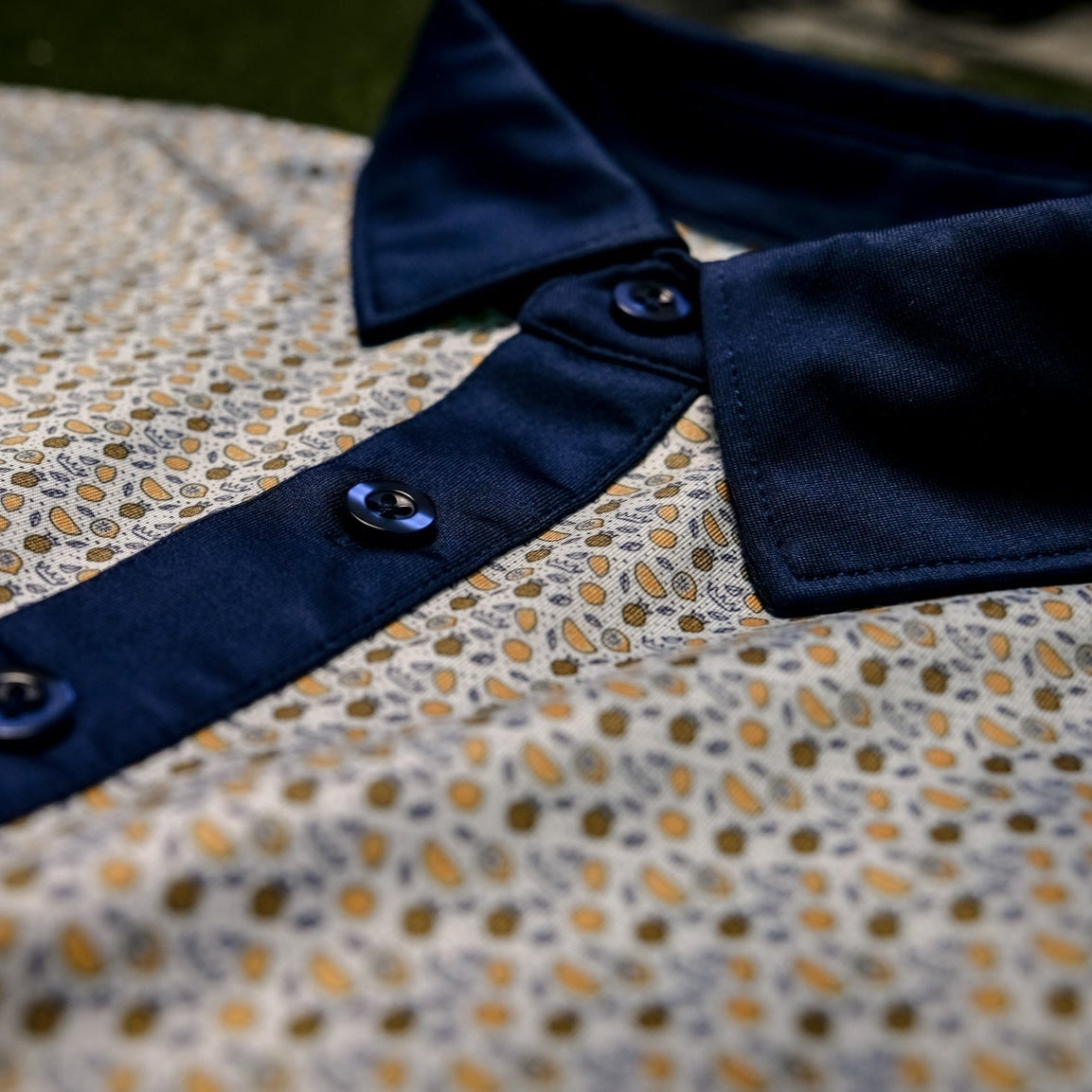 Ode To Arnie Performance Polo Print