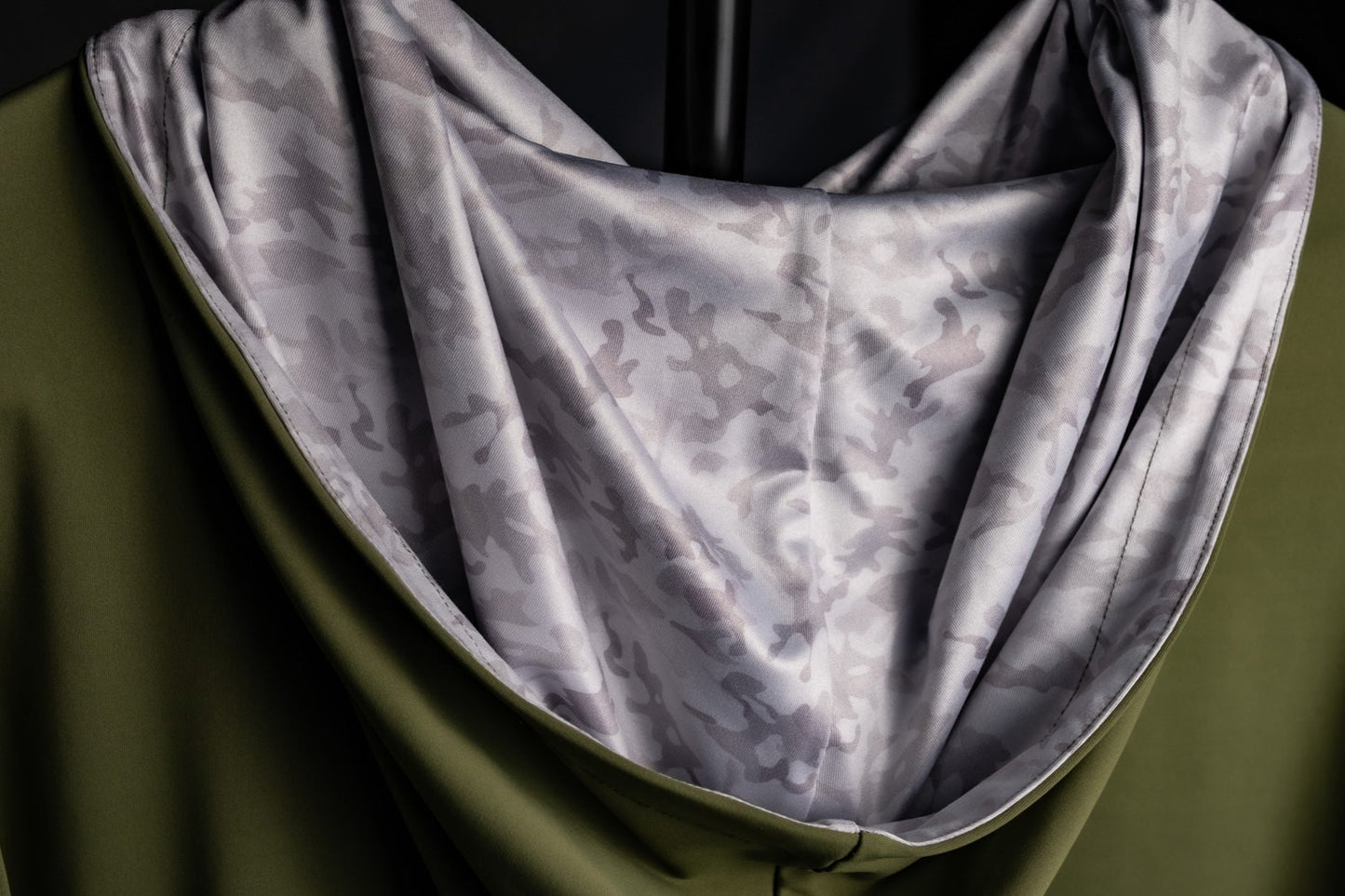 Sage Green Camo Hoodie